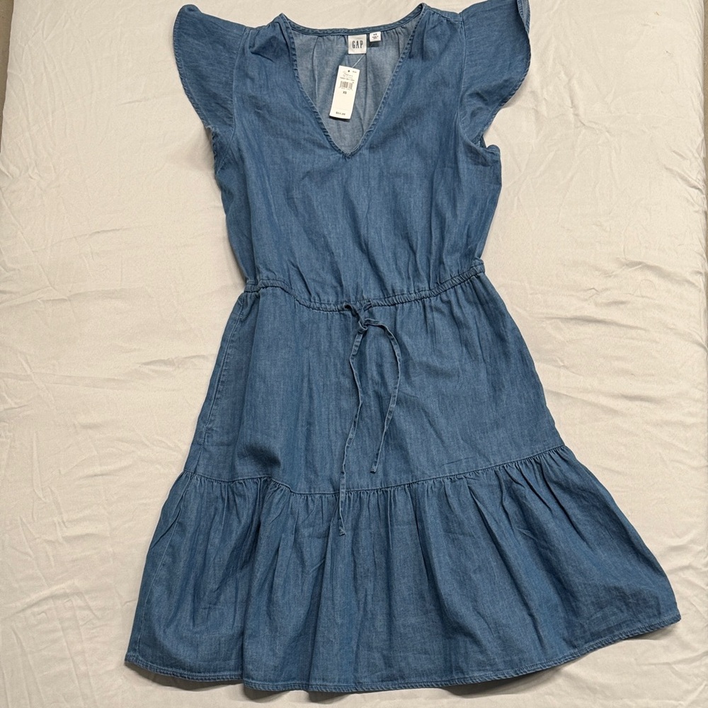 GAP Soft Blue Denim Blouse